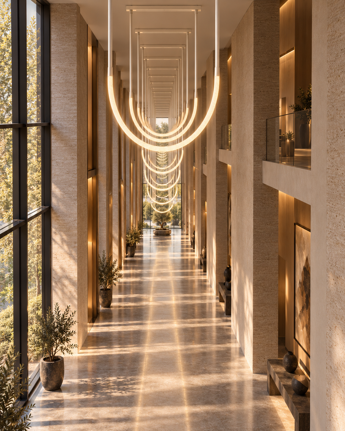 YourSenses | CURVE | Sculptural Textile Pendant Light | Crown - Image 5