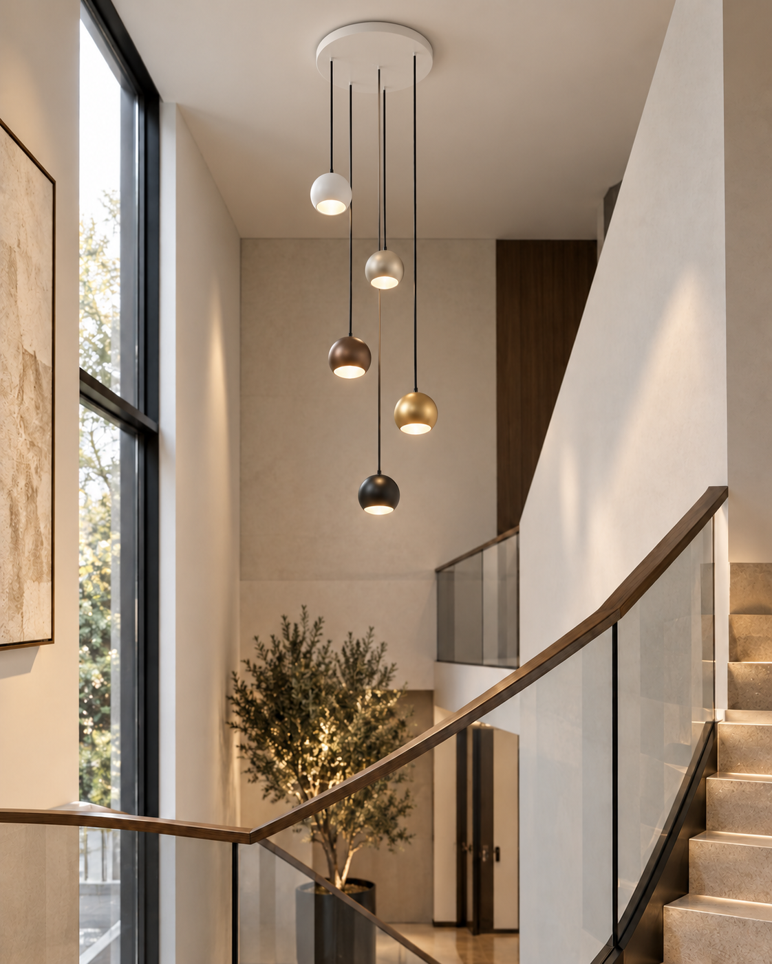BELLUCE | CAMPALLA DUE D100 | Up & Down Pendant Light - Image 15