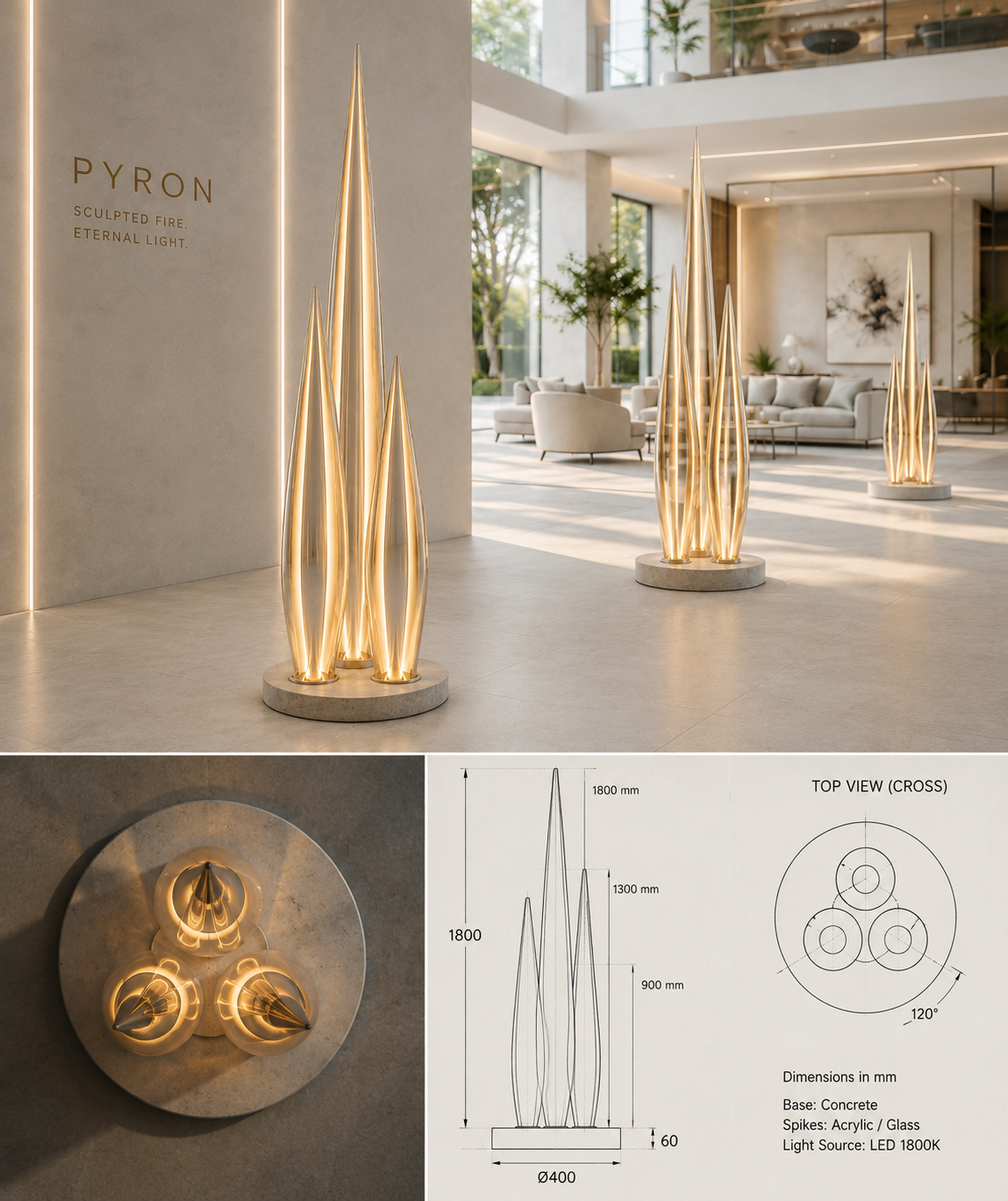 PYRON — Sculptural Light Object