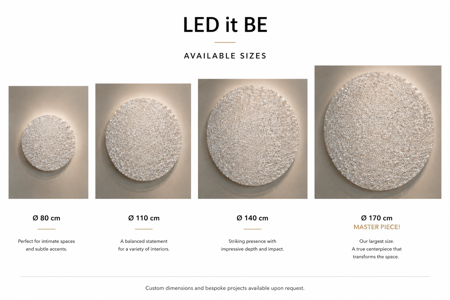 LED it BE - Handcrafted Illuminated Art Object - Image 4