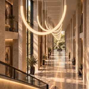 YourSenses | CURVE | Sculptural Textile Pendant Light | Crown
