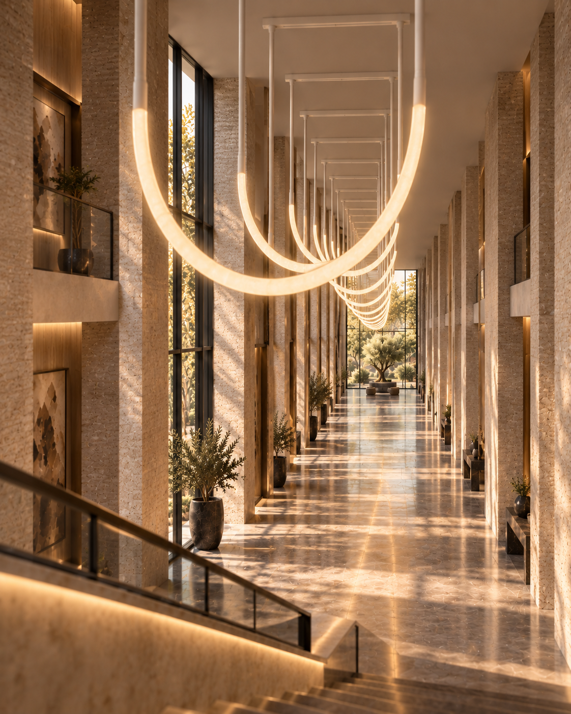 YourSenses | CURVE | Sculptural Textile Pendant Light | Crown