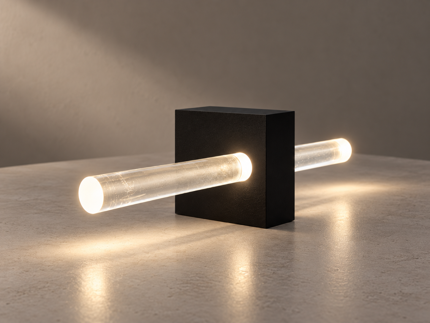 LUCID AXIS | Sculptural Wall Light by YourSenses