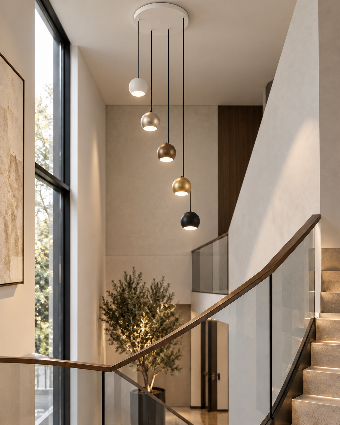 BELLUCE | CAMPALLA DUE D100 | Up & Down Pendant Light - Image 13