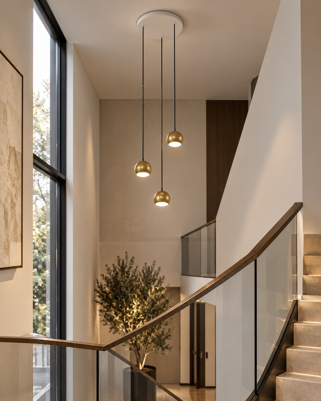 BELLUCE | CAMPALLA DUE D100 | Up & Down Pendant Light - Image 11